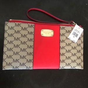 Michael Korda Two-Toned Clutch